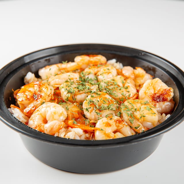 Teriyaki Shrimp.